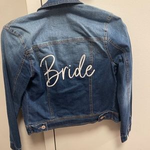 Bride jean jacket